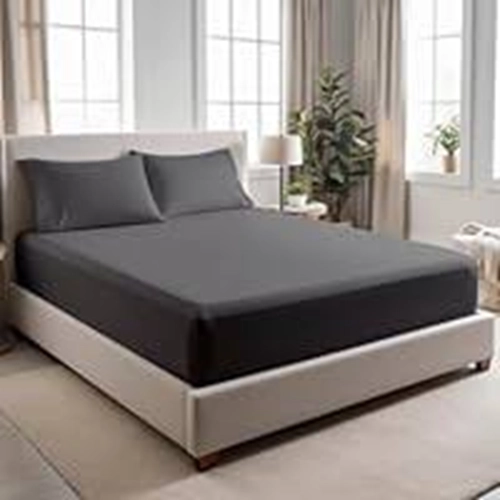 SABANA BAJERA AJUSTABLE AURA ZEUS 1.5 PLAZA COLOR GRIS - 2
