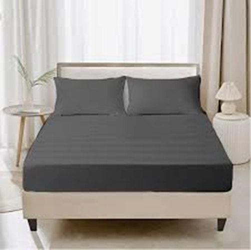 SABANA BAJERA AJUSTABLE AURA ZEUS 1.5 PLAZA COLOR GRIS - 3
