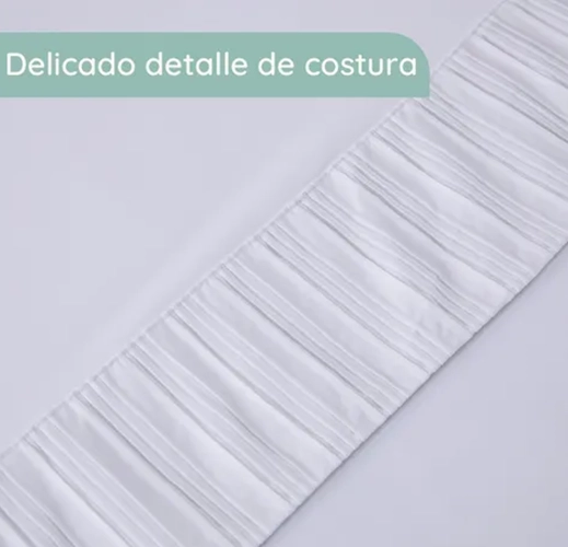SABANAS CASATUA HOTEL FUNDA ALMOHADA KING COLOR BLANCO - 5