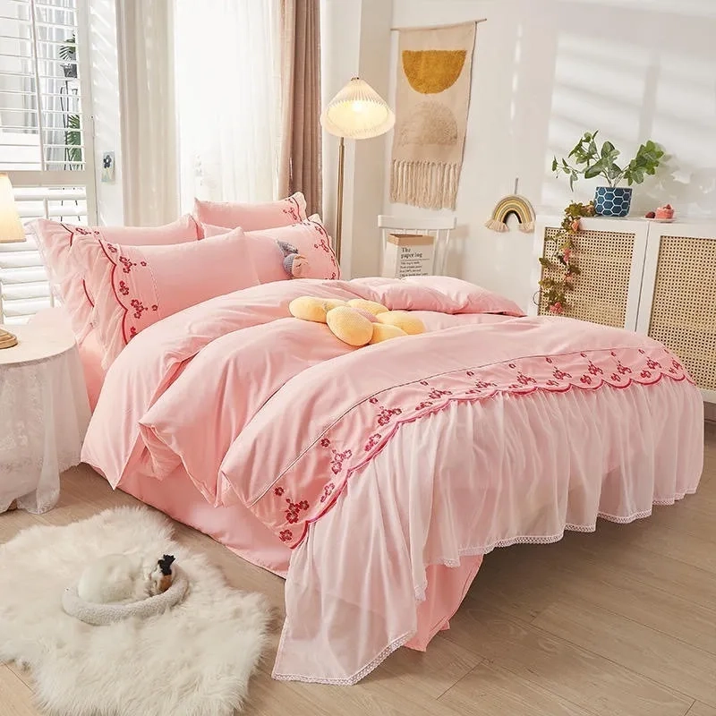 JUEGO ROPA CAMA SABANA + FUNDA PLUMON 1.5 PLAZA HM23 - 1