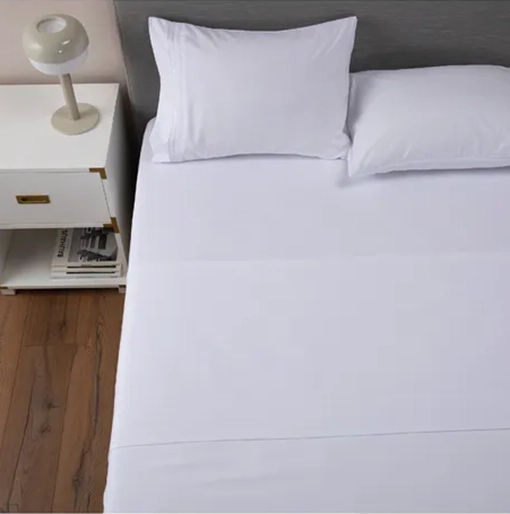 SABANA 1800 HOTEL ULTRA SUAVE FUNDA BORDADA 2 PLAZAS COLOR BLANCO - 1