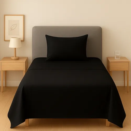 SABANAS IRISH HOME MICROFIBRA 1.5 PLAZA COLOR NEGRO - 1