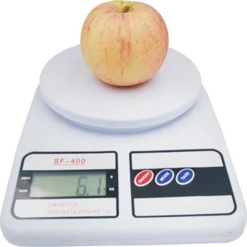 BALANZA COCINA DIGITAL 10KG COLOR BLANCO - 5