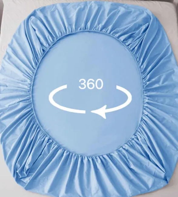 JUEGO SABANAS BJ HOGAR 200H 2P 2 FUNDAS COLOR PLATA - 3