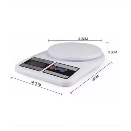 BALANZA DIGITAL COCINA CON RECIPIENTE 5KG - 4