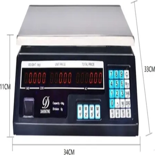 BALANZA DIGITAL 40KG ALMACE N NEGOCIO 227008 - 5