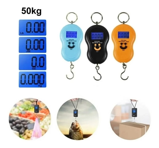 PESA DIGITAL MANO CON GANCHO 50KG - 2