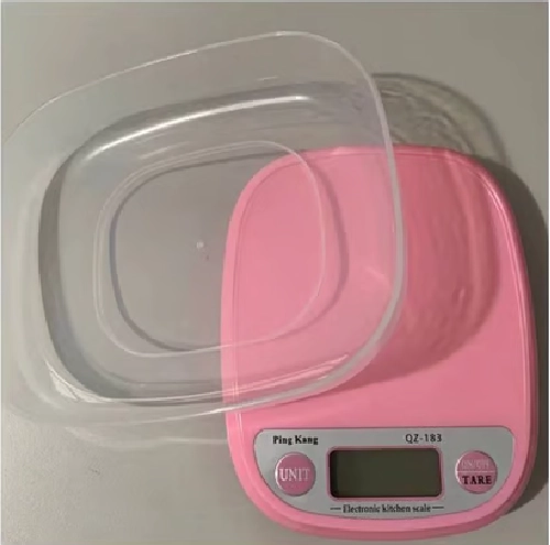 BALANZA DIGITAL COCINA CON BANDEJA 5KG - 2