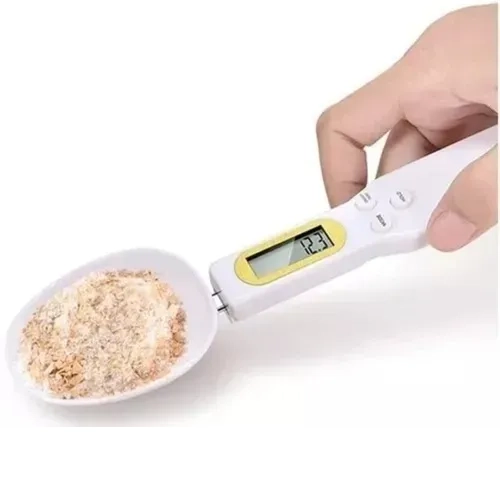 BALANZA DIGITAL CUCHARA GRAMERA ACERO INOXIDABLE COCINA - 1
