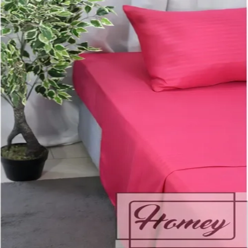 JUEGO SABANAS UNICOLOR 1.5 PLAZA COLOR FUCSIA - 4