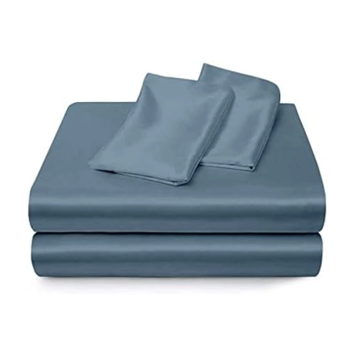 PACK 2 JUEGOS SABANA 1.5 PLAZA HOMEY AZUL LISO - 1