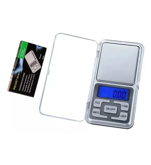 BALANZA DIGITAL PRECISION BOLSILLO 200G COLOR PLATEADO - 2