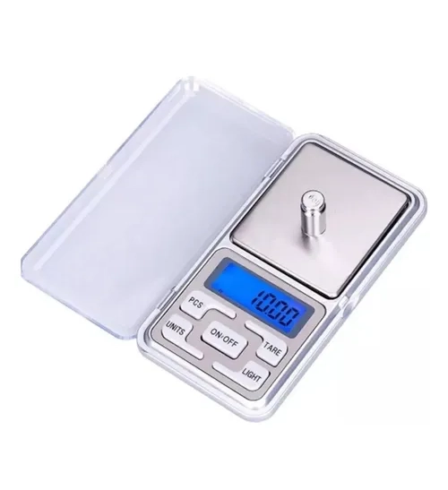 BALANZA DIGITAL PRECISION BOLSILLO 200G COLOR PLATEADO - 6