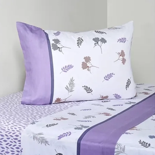 KIT SABANA KING CANNON 144 HILOS + 2 ALMOHADAS - 3