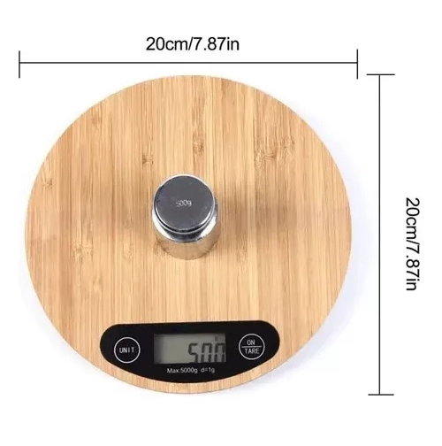 BALANZA DIGITAL BAMBOO PREMIUM 5KG - 2