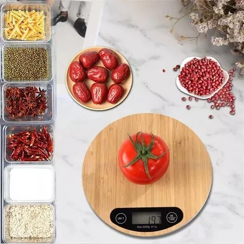 BALANZA DIGITAL BAMBOO PREMIUM 5KG - 5