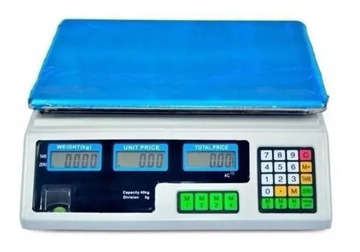 BALANZA DIGITAL 40KG SOBREMESA - 1