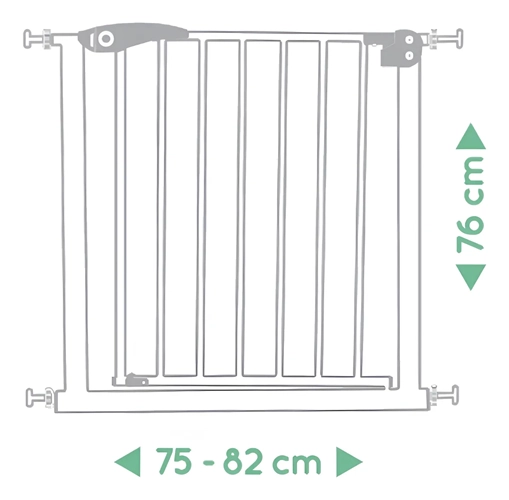 REJA SEGURIDAD ESCALERA BEBE R3024 - 2