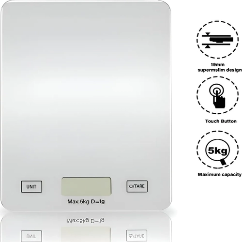 GRAMERA DIGITAL COCINA 5KG PRECISION 0.01G PASTELERIACL - 2