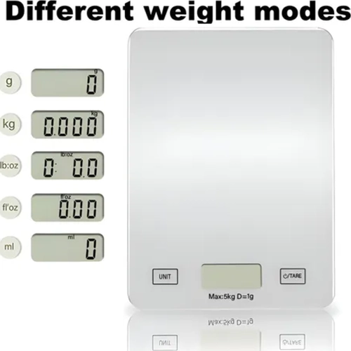 GRAMERA DIGITAL COCINA 5KG PRECISION 0.01G PASTELERIACL - 5