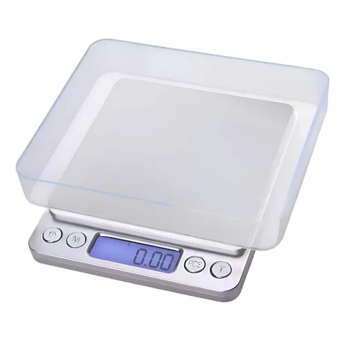 PESA GRAMERA JOYERIA COCINA PRECISION 0.1G A 2000G - 1
