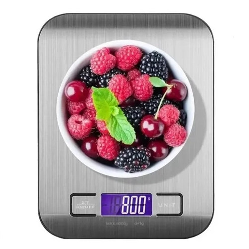 PESA DIGITAL COCINA ACERO INOXIDABLE 5KG - 1