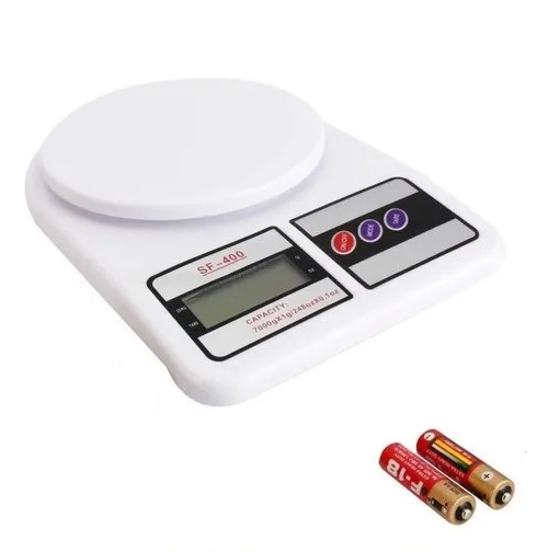PESA BALANZA COCINA PORTATIL HASTA 7KG - 2