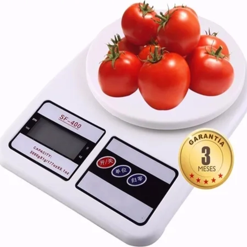 BALANZA COCINA DIGITAL SQ SF-400 10KG COLOR BLANCO - 6