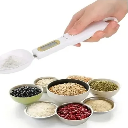 BALANZA CUCHARA COCINA 500G COLOR BLANCO - 2