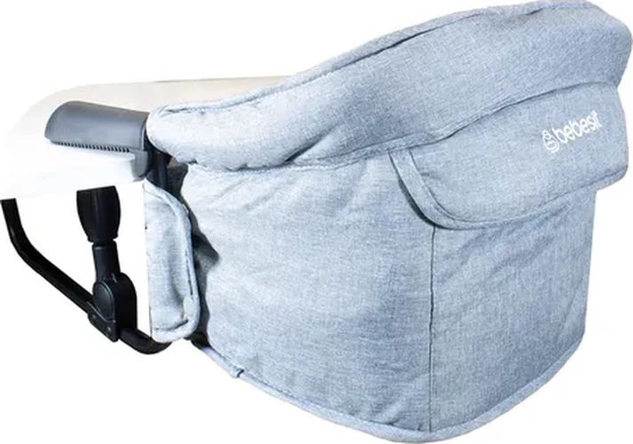 SILLA COMER EAT & BEAR PORTABLE COLOR GRIS - 1