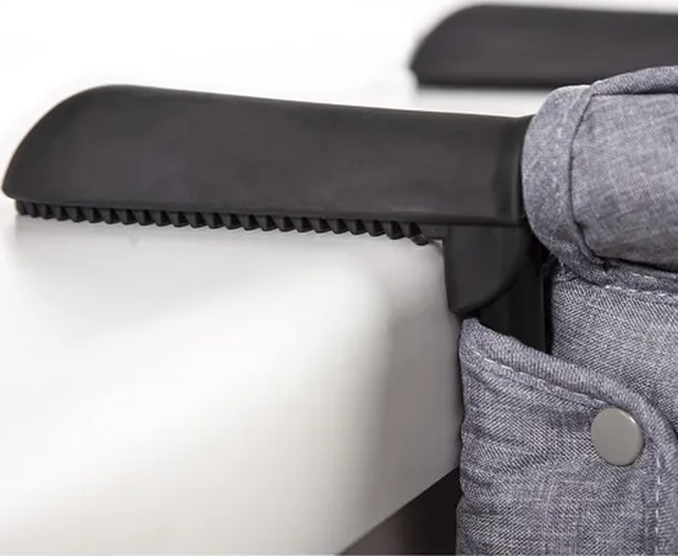SILLA COMER EAT & BEAR PORTABLE COLOR GRIS - 3