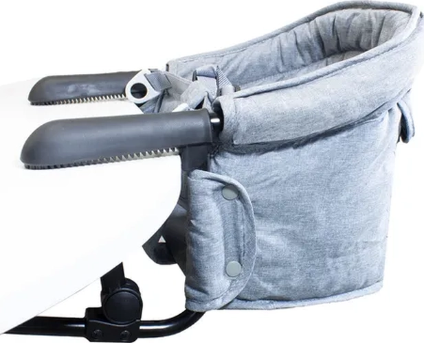 SILLA COMER EAT & BEAR PORTABLE COLOR GRIS - 5