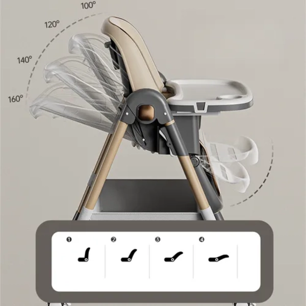 SILLA COMER PLEGABLE 3 EN 1 MULTIFUNCIONAL - 3