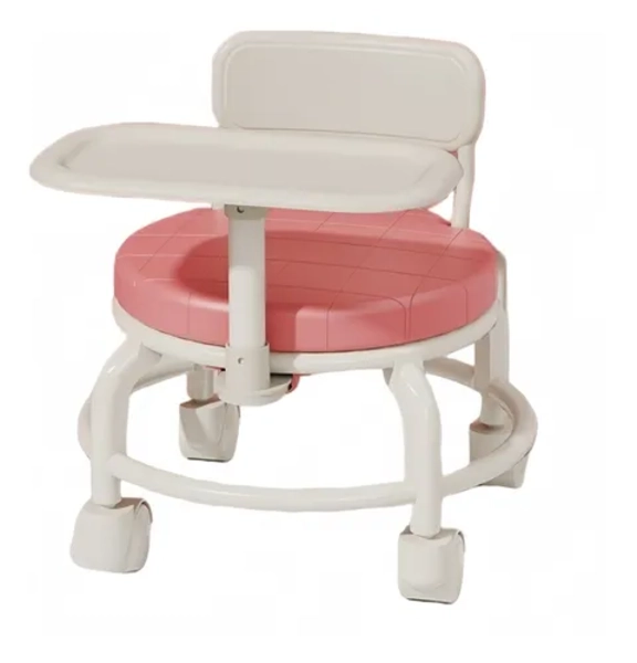 SILLA BEBE  CON RUEDAS TABURETE COMEDOR - 1