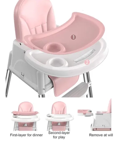 SILLA COMER PLEGABLE NIÑOS 2 EN 1 - 3