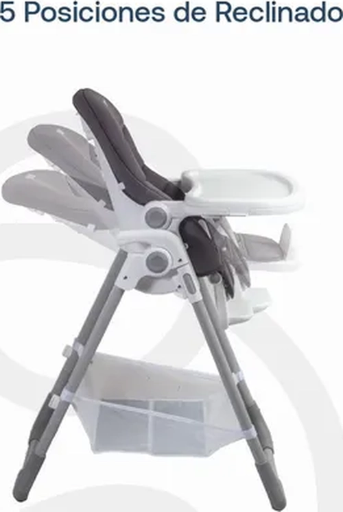 SILLA COMER SNACK LX BEBESIT COLOR GRIS - 7