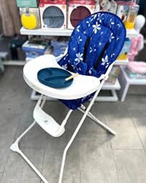 SILLA COMER BEBE  PLEGABLE VARIOS COLORES - 2