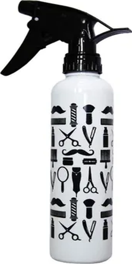 SET TIJERAS + CAPA + PEINETAS + ROCIADOR PELUQUERIA - 4
