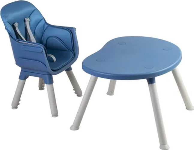 SILLA COMER BABY DESK 4 EN 1 BEBESIT COLOR AZUL - 5