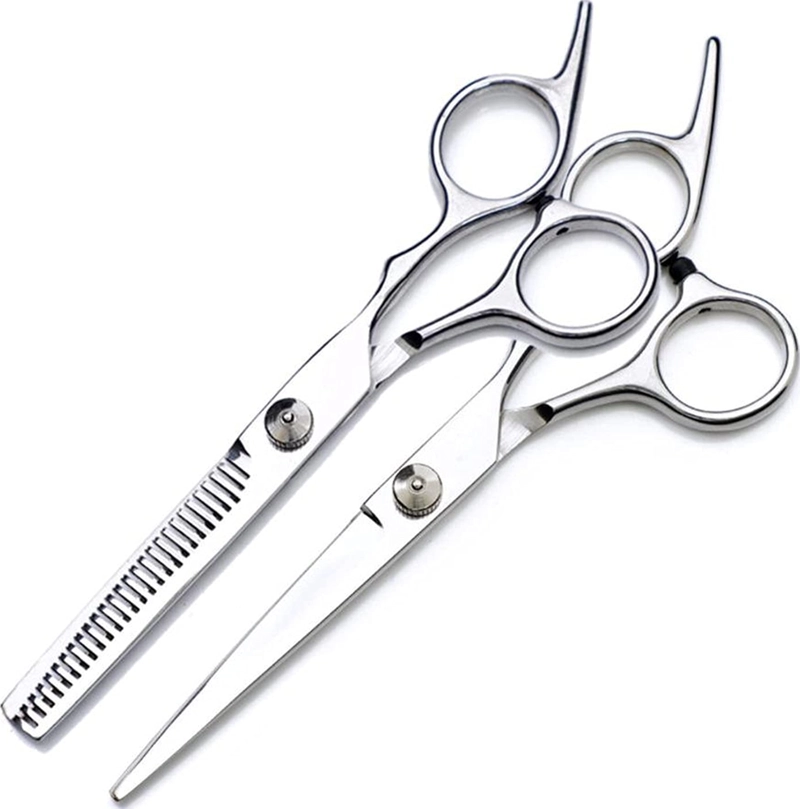 SET TIJERA CORTE FILO NAVAJA + ESCULPIDORA - 1