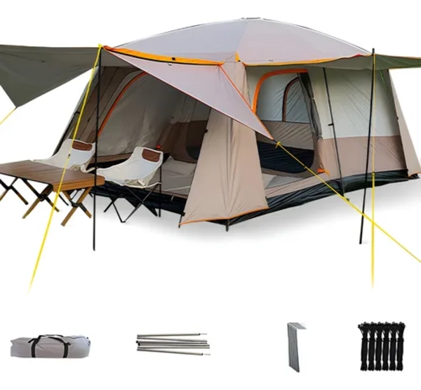 CARPA CAMPING 8-12 PERSONAS DOBLE CAPA - 1