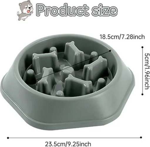PLATO ANTIANSIEDAD PERROS COLOR ROSA CHICLE - 2