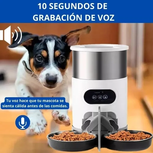 DISPENSADOR AUTOMATICO DOBLE ROBOT MASCOTAS - 3