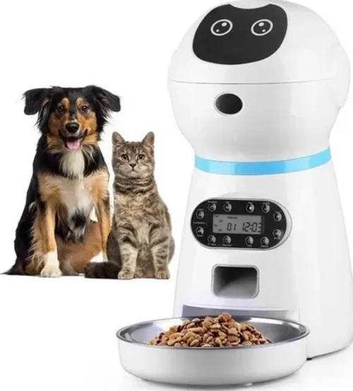 ROBOT DISPENSADOR AUTOMATICO MASCOTAS - 1