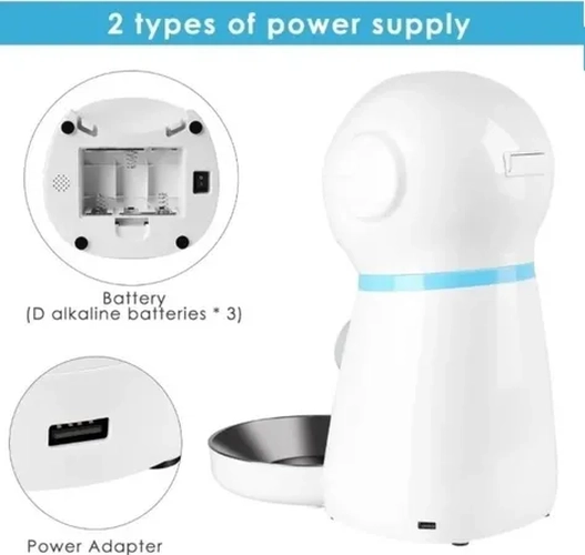 ROBOT DISPENSADOR AUTOMATICO MASCOTAS - 2