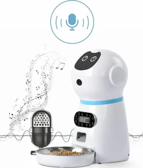 ROBOT DISPENSADOR AUTOMATICO MASCOTAS - 4