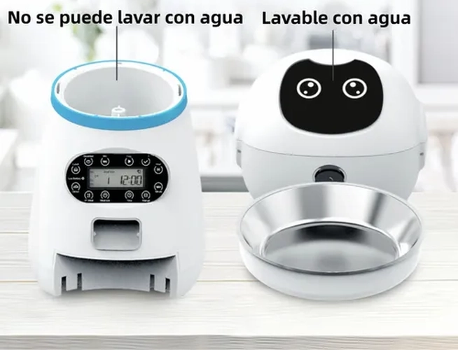 ROBOT DISPENSADOR AUTOMATICO MASCOTAS - 6
