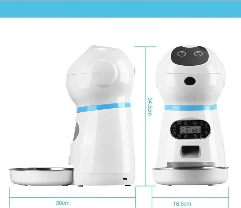 ROBOT DISPENSADOR AUTOMATICO MASCOTAS - 8