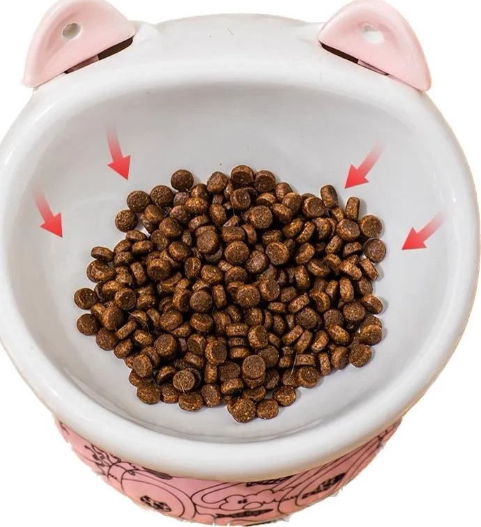 PLATO CERAMICA OREJAS CUCHARA MASCOTAS - 2