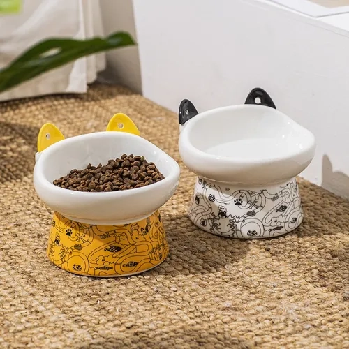 PLATO CERAMICA OREJAS CUCHARA MASCOTAS - 6